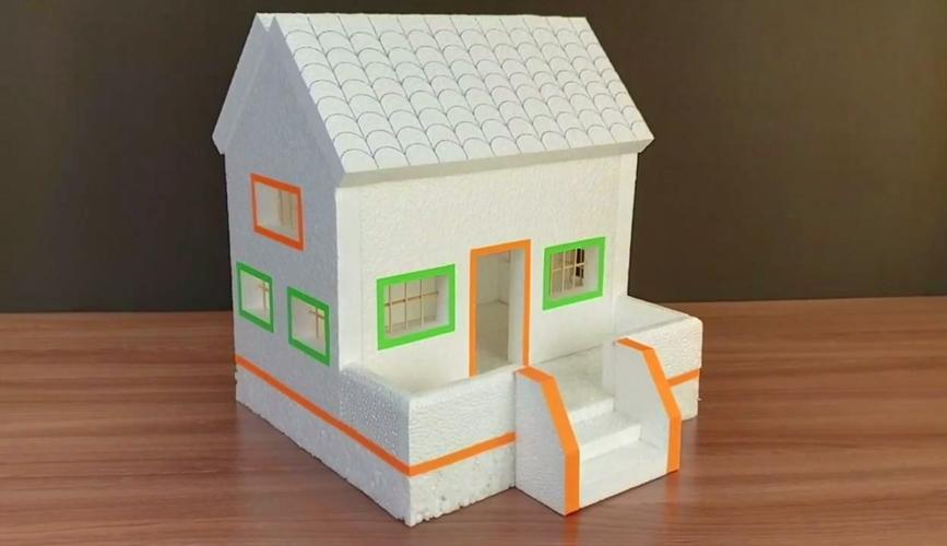 泡沫板DIY房屋模型 从零开始，打造你的梦幻小屋